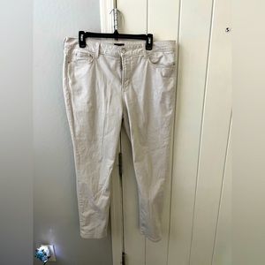 NYDJ high rise ankle jeans